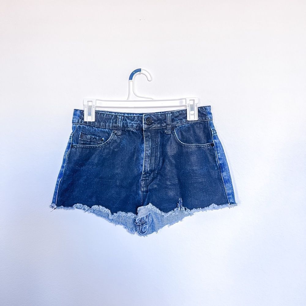 Urban Outfitters BDG Women's 100% Cotton High Rise Bree Cheeky Denim Shorts size